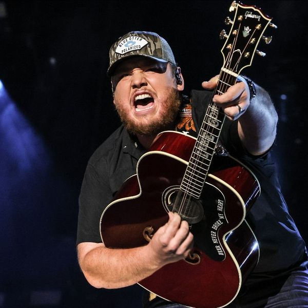 Crowd at a Luke Combs show